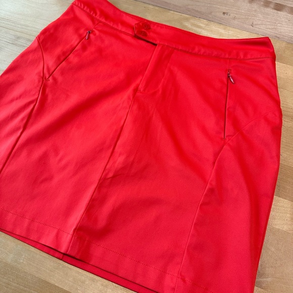 Antigua Orange Golf Skirt/Skort Size 4 - Picture 2 of 10